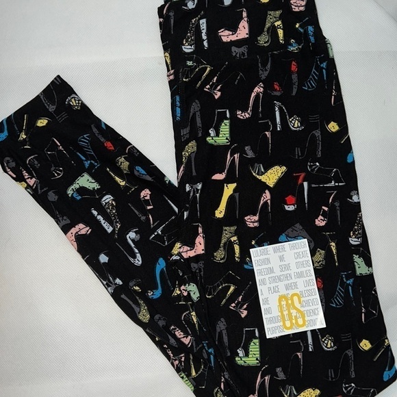 NEW! OS Shoe Leggings LuLaRoe - Picture 1 of 4